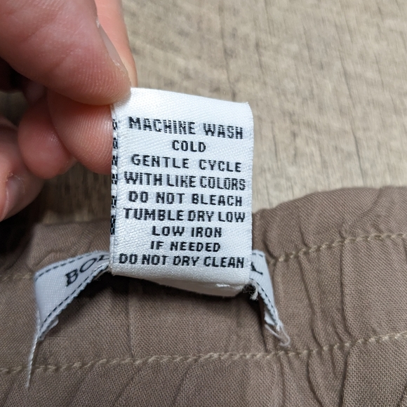 Body Central Tan Neutral Joggers with pockets - Picture 8 of 8